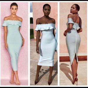 House of CB Amadeus dress- blue